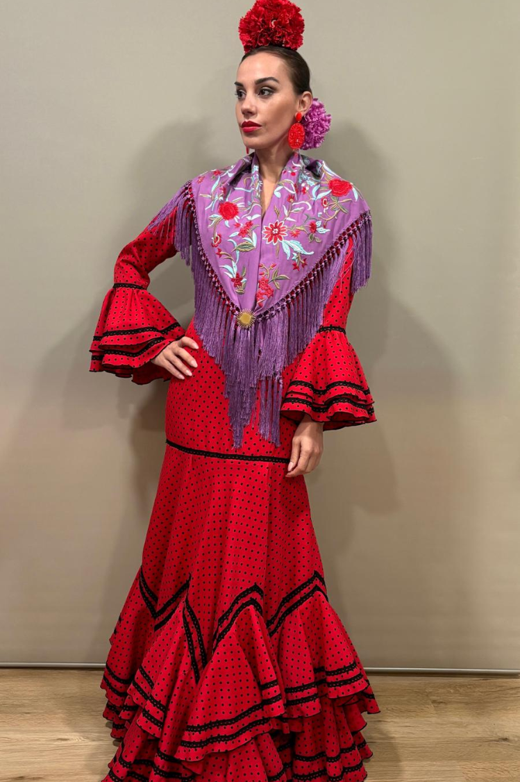 Vestido Flamenca Mar