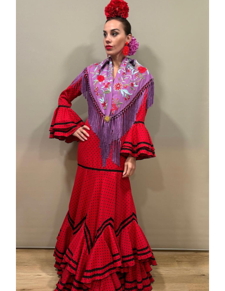 Vestido Flamenca Mar