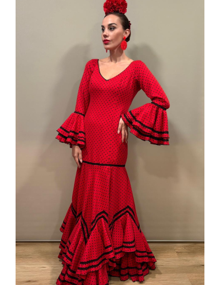Vestido Flamenca Mar