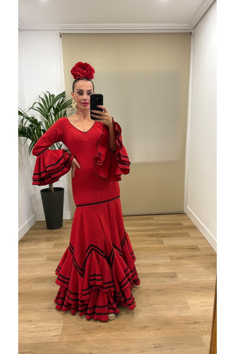 Vestido Flamenca Mar