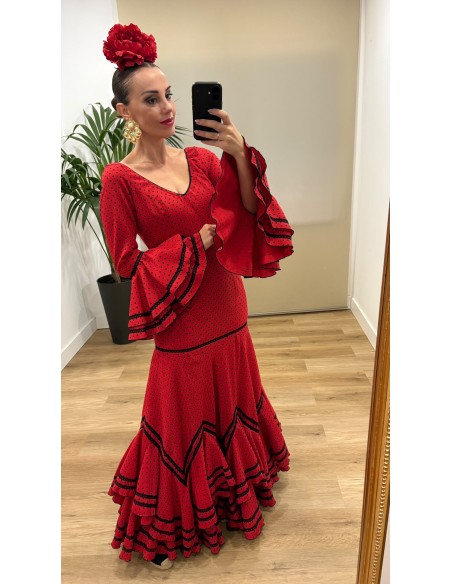 Vestido Flamenca Mar