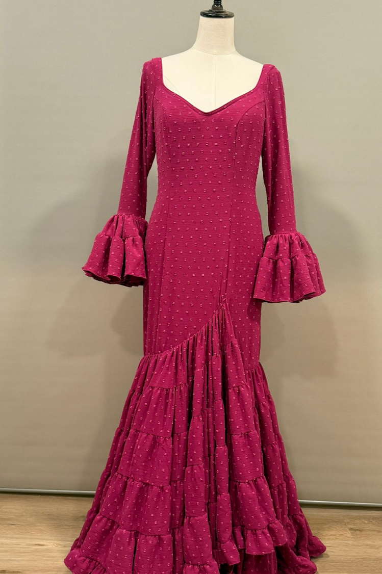 Vestido Flamenca  Rosa